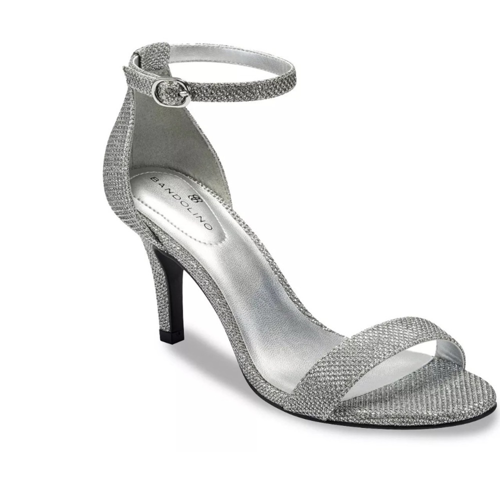 Silver Heels (New w/tags